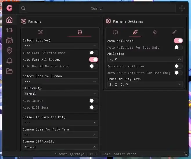 Chiyo Hub Sailor Piece Script Auto Farm