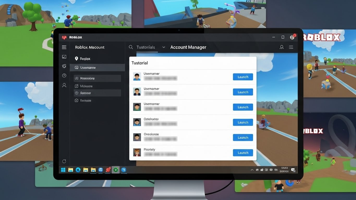 How to use Roblox Account Manager for multiple accounts