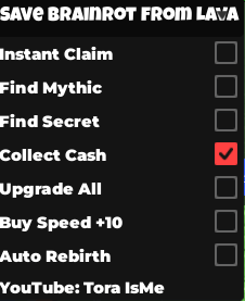 Save Brainrot From Lava Script