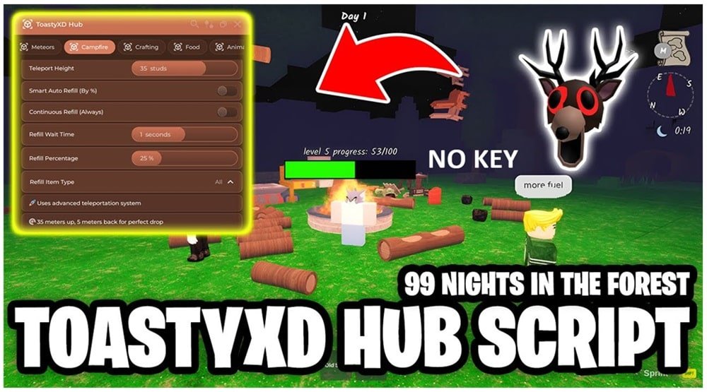 ToastyXD Hub Script 99 Nights