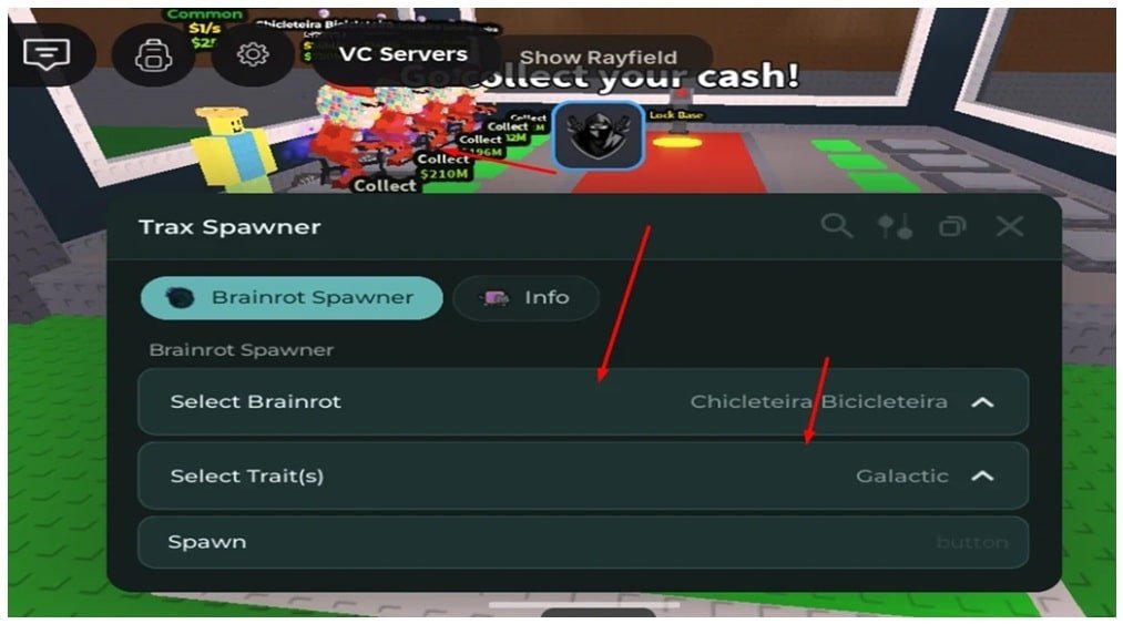 Trax Spawner Script Steal a Brainrot
