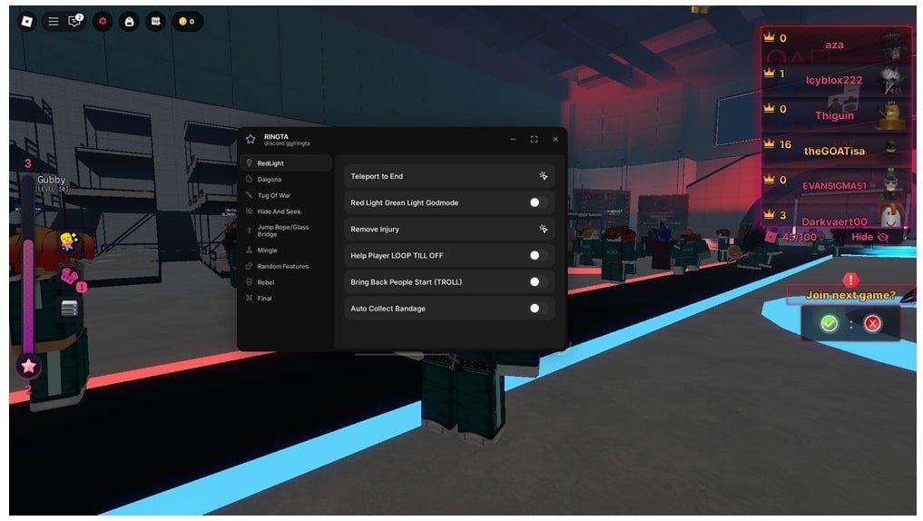 Ink Game Script Azure Hub No Key Roblox