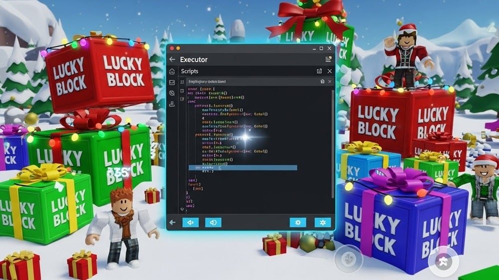 Spawn Lucky Block Scrip