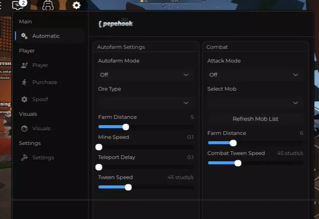 Pepehook Hub Script The Forge BETA
