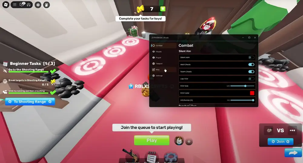 Roblox Rivals Scripts Working With Roblox Executor