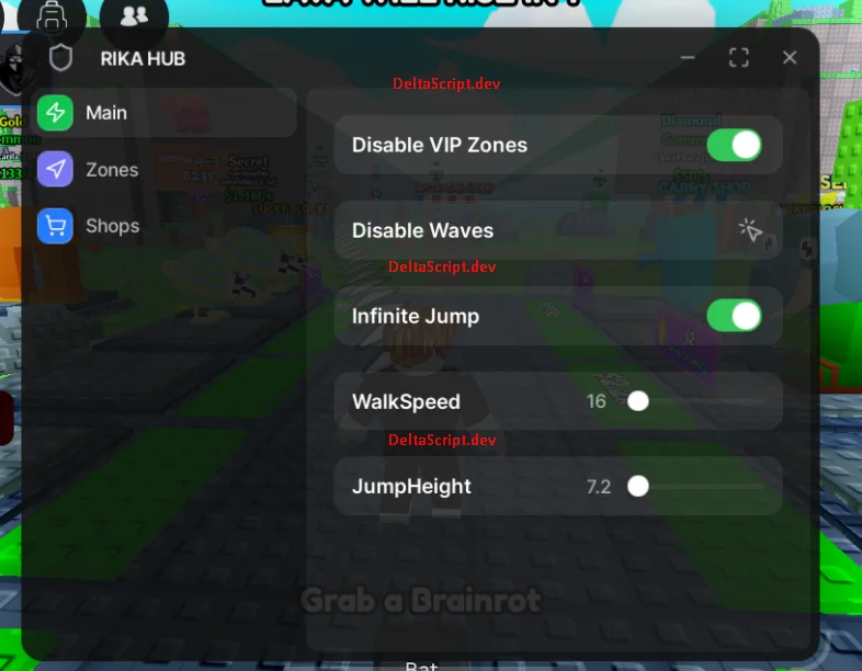 Survive LAVA for Brainrots Script