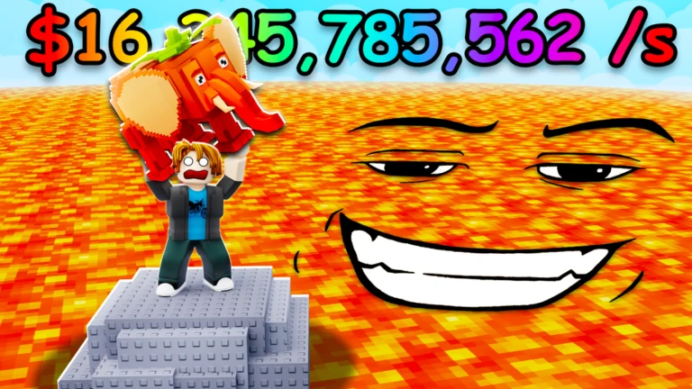 Survive LAVA for Brainrots Script